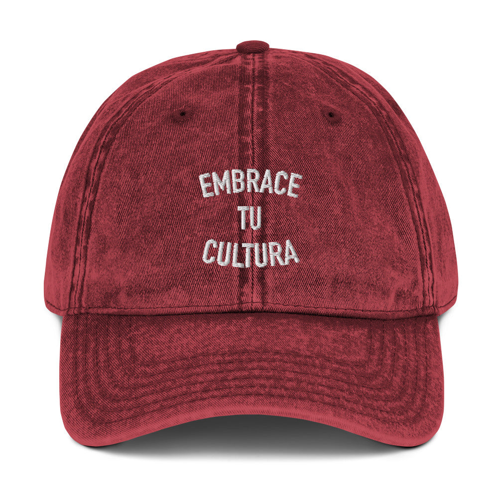 Vintage Embrace Tu Cultura Hat